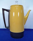 302.673500 Sears Vintage Cup Percolator Coffee 10 Gold Flavorfresh Immersible