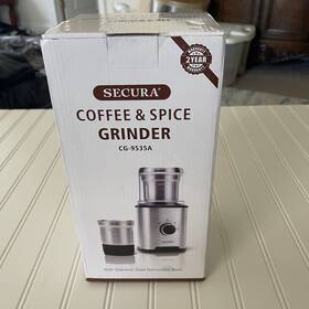 B08f9qmldl Secura Coffee Grinder Electric Spice Dry And Wet Grinders Cg-9535a