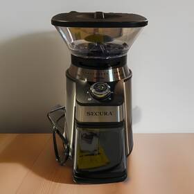 Gs-807n Secura Connical Burr Coffee Grinder -tested Works New Open Box Read