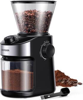 Shardor 445011514543 Burr Coffee Grinder Electric With 32 Grinding Sizes 4.0 Grinders