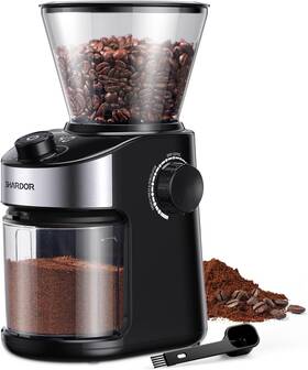 Shardor 445017062079 Burr Coffee Grinder Electric With 32 Grinding Sizes Bean