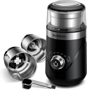 Shardor 711181821253 Adjustable Coffee Grinder Electric Herb Spice