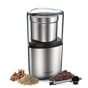 Shardor 782905381155 Coffee Grinder Herb/wet For Spices And Seeds With 2 Removable Stainle