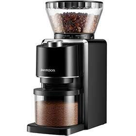 Shardor 788470641618 Conical Burr Coffee Grinder Electric Adjustable Mill With 35 Pr