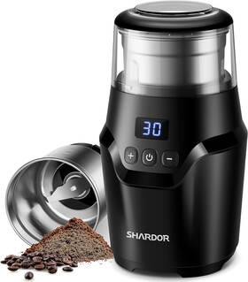 Cg639b Shardor Adjustable Coffee Grinder Electric Super Silent