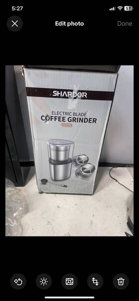 Cg715 Shardor Coffee Grinder Electric Herb/wet For Spices And Seeds