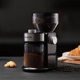 Dana111721 Shardor Electric Burr Coffee Grinder 16 Settings 2-14 Cups Adjustable Black