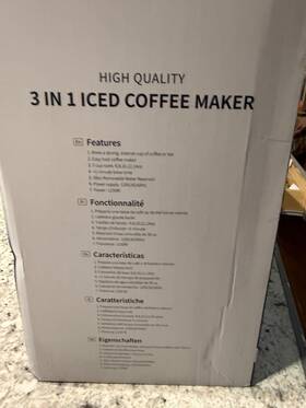 Kc101b Shardor Hot Or Iced Coffee Maker