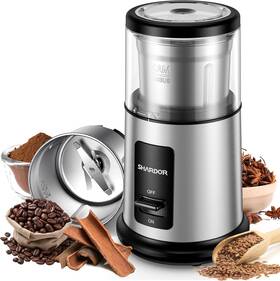 Ok2075s Shardor One Touch Coffee Grinder Electric Spice Herb For Bean Spices A