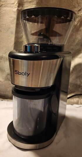 Cg9702a-ul3 Sloby Coffee Grinder Mill Multiple Settings Expresso Drip Press