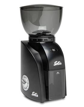 Sk1661 Solis Scala Zero Static Grinder - Black Pour Over Espresso French Press