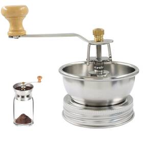 Sovnsg Zry251013-84 1 Pack Manual Coffee Grinder Stainless Steel Burr Ceramic For Camping H