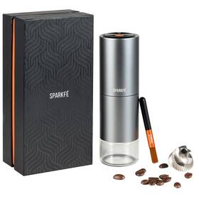 Sparkfe 717352465035 Portable Coffee Grinder Rechargeable Wireless Handheld With Stainles