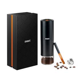 Sparkfe 717352465127 Portable Electric Coffee Grinder Rechargeable Handheld With Stainles