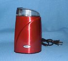 Starbucks Stainless Red Bean Steel Euc Barista Coffee Grinder Model