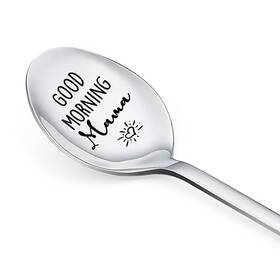 Sudaporn Spoongoodmorningmama004dam Gifts For Mom Mothers Day From Husband Daughter Son Birthday Women Wife Gifts