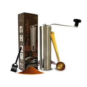 Suneville 860010726402 Manual Stainless Steel Coffee Grinder And Maker Accessories