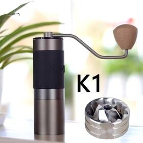 Supreme-goodsoutlet 744759890306 Kingrinder Manual Coffee Grinder Portable Mill 420stainless Steel 38mm/48mm Burr