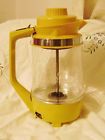Teapot Pot Yellow Coffeemaker Harvest Coffee Gold Glass Daisy Sears Percolator