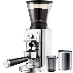 Txcg-2503 Tesslux Conical Burr Coffee Grinder Electric - Sliver