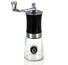 The Abundant Kitchen Slim Coffee Grinder With Burr Spice Mill And Glass Bottom 683203935128