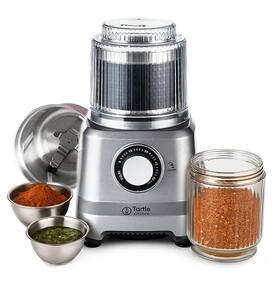 Tk Tartle Kitchen 199874759333 Commercial Electric Spice Grinder 750w - Heavy Duty Stainless Steel Herb Grai