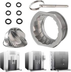 Ena8 Tnlgpd Conical Burr Grinder Set Replacement For Jura Coffee Machines Compatible With