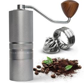 Tobefort 745431942306 Manual Portable Coffee Grinder With 7 Star Conical Burr 60 Clicks External A