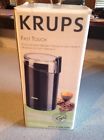 Type203 Touch Spice Nut 190watt Krups Grinder Black Coffee Bean Mill Fast