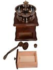 Tuktek Vintage Wooden Coffee Grinder Crank Manual Mill 769923969466