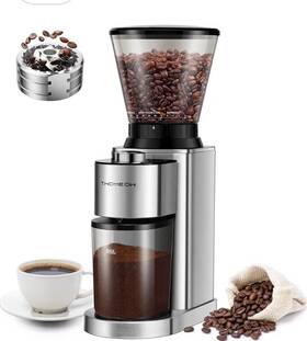 Cg204s Twomeow Conical Burr Coffee Grinder Electric Upgrade Anti-static Espresso
