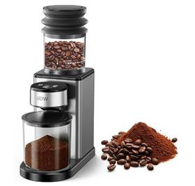 Cbg-9007 Udw Conical Burr Coffee Grinder 25 Grind Settings Timer Stainless Steel