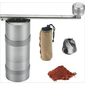 Au-fs-cc-115 Uncamping Moon Manual Coffee Grinder Mill Camping Stainless Steel Portable Small