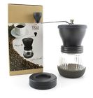 Unknown Dual Kitchenware New Stainless Steel Metal Anti-slip Ceramic Burr Coffee Grinder 791102542603
