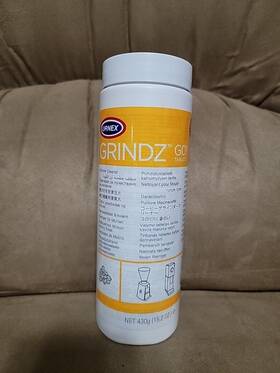 Urnex 754631600800 Grindz Professional Coffee Grinder Cleaning Tablets - 15.2 Oz/430 Grams