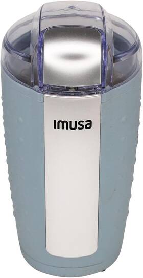 Usa 705353921353 3oz Unique Matte Blue Electric Coffee And Spice One Touch Push-button Contro