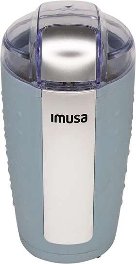 Gau-80337mb Usa 3oz Unique Matte Blue Electric Coffee And Spice One Touch Push-button Contro