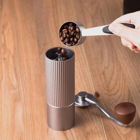 Gsk80 Vandroop Manual Coffee Grinder Capacity 26g With Cnc Stainless Steel Conical Burr Portab