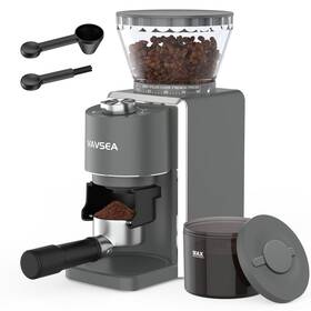 Vavsea 680358326313 Conical Burr Coffee Grinder 35 Grind Settings Electric Bean For