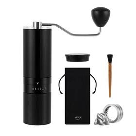 Vkcoffee269 Vevok Chef Manual Coffee Grinder Stainless Steel Conical Burr Capacity 40