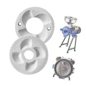 Vevor 197988184928 2pcs Grinding Sheets For Electric Grain Mill Grinder Marble Dry And Wet
