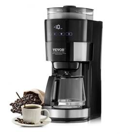 Cm1131ad-ul Vevor Coffee Maker With Grinder Black