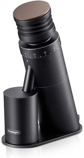 Viesimple 445049465428 Coffee Grinder Gen 4 Single Dose Burr Grinders With Magnetic