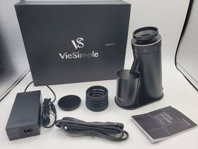 Viesimple Vs-ecg01b Gen 4 Single Dose Burr Coffee Grinder With Magnetic Dosing Cup