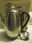 55019 Vintage . 55019. Percolator Bend 5-9 Stainless Cups West Steel