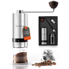 Vivaant 195893900985 Manual Coffee Grinder Hand With Adjustable Dragon To