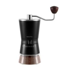 Zahuuk80008 Vzaahu Stainless Steel Manual Coffee Grinder Conical Burr Capacity 2.5oz/4 Cups Bean