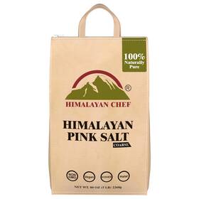 Slt-bag80oz-psc Wbm Himalayan Chef Pink Salt Coarse For Grinder Refills - 5 Lbs 100% Natural Enriche