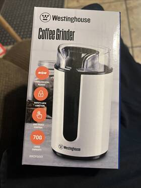 Wkcfg001 Westinghouse New In Box Coffee Grinder 1