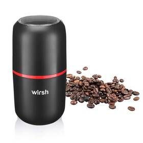 Wirsh 782913070126 Coffee Grinder-electric Grinder With Stainless Steel Blades An